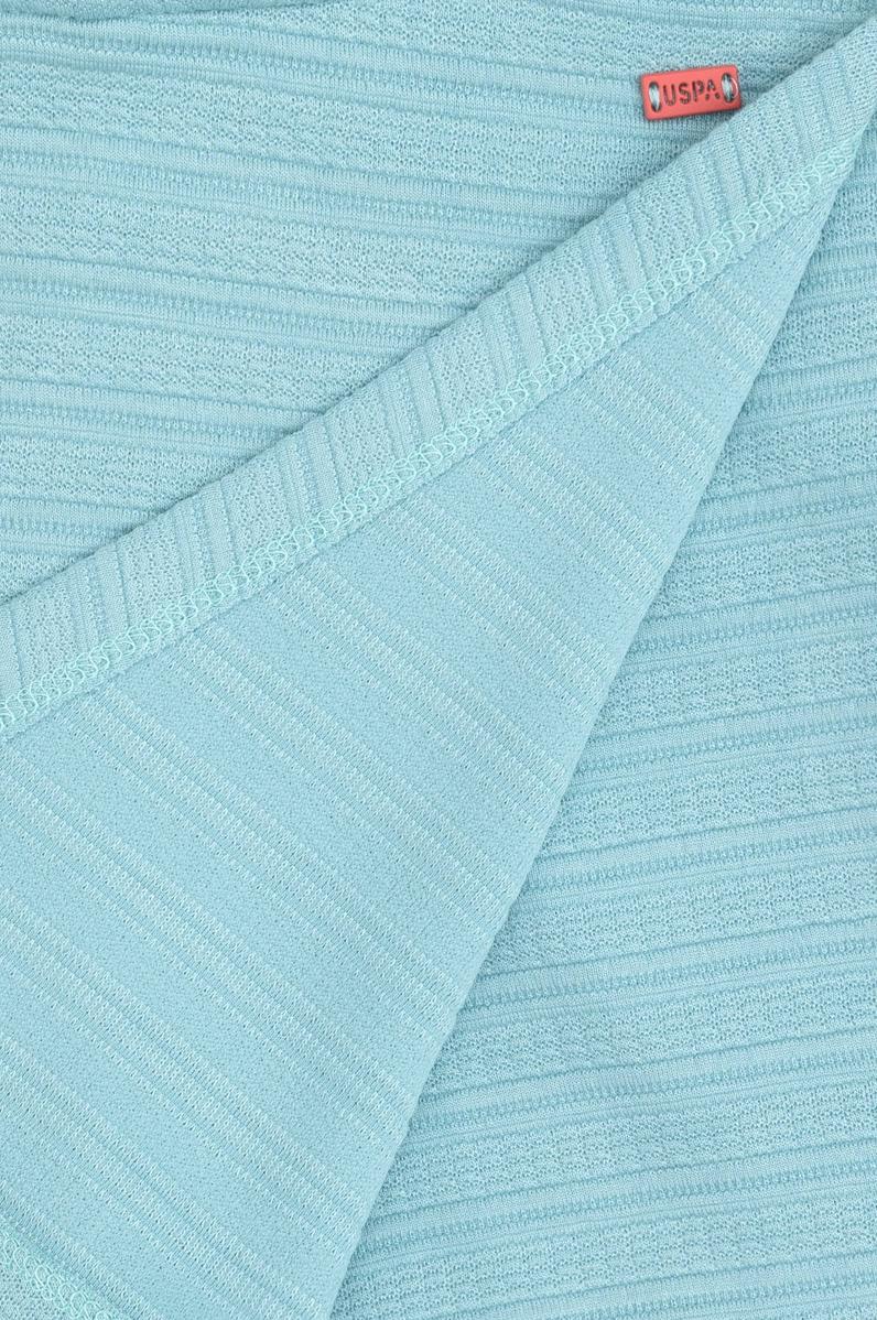 Kız Çocuk Mint Örme Şort Etek