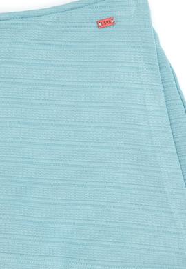 Kız Çocuk Mint Örme Şort Etek - 50283378016