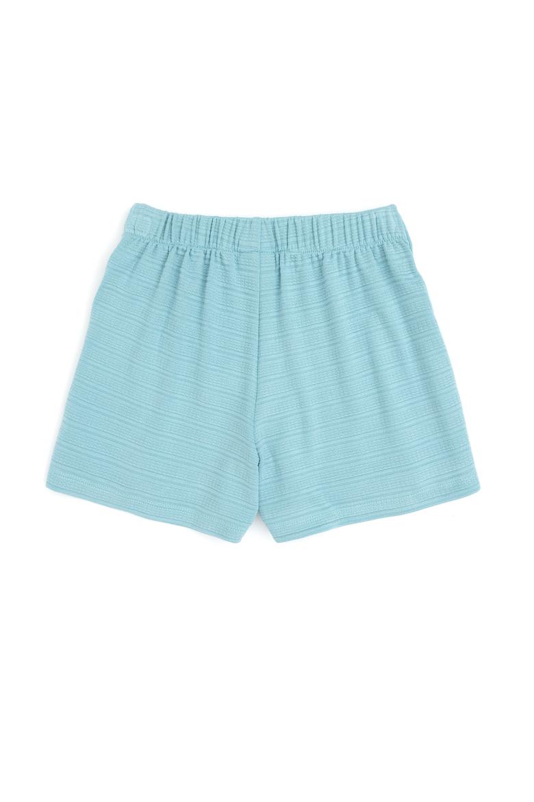 Kız Çocuk Mint Örme Şort Etek - 50283378016
