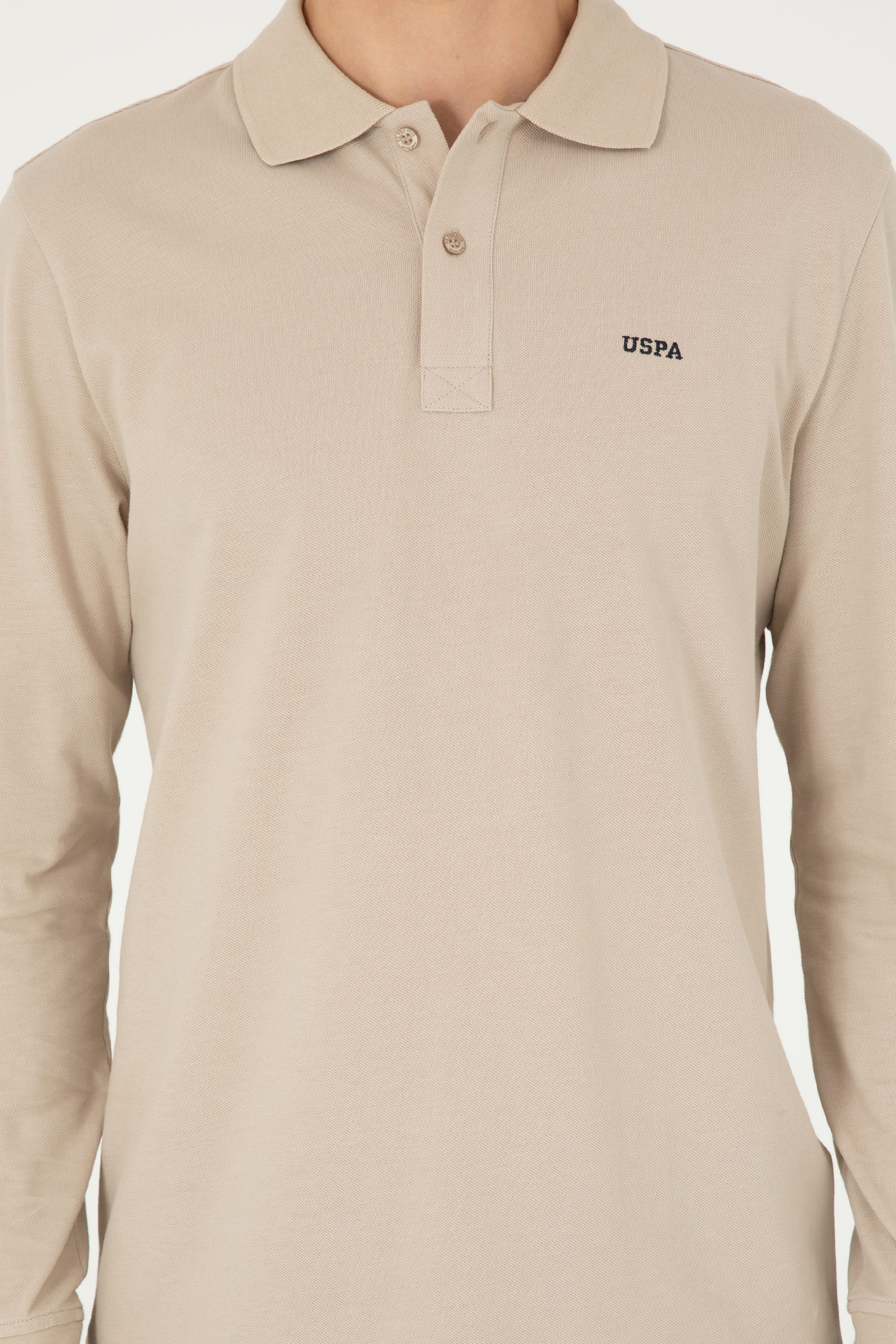 Erkek Taş Basic Sweatshirt - Image 6