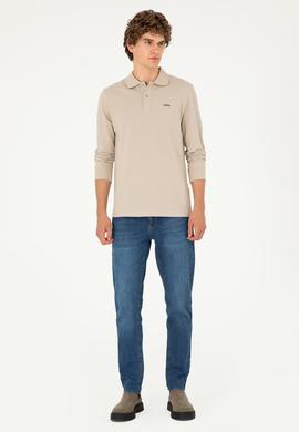 Erkek Taş Basic Sweatshirt - 50295169099