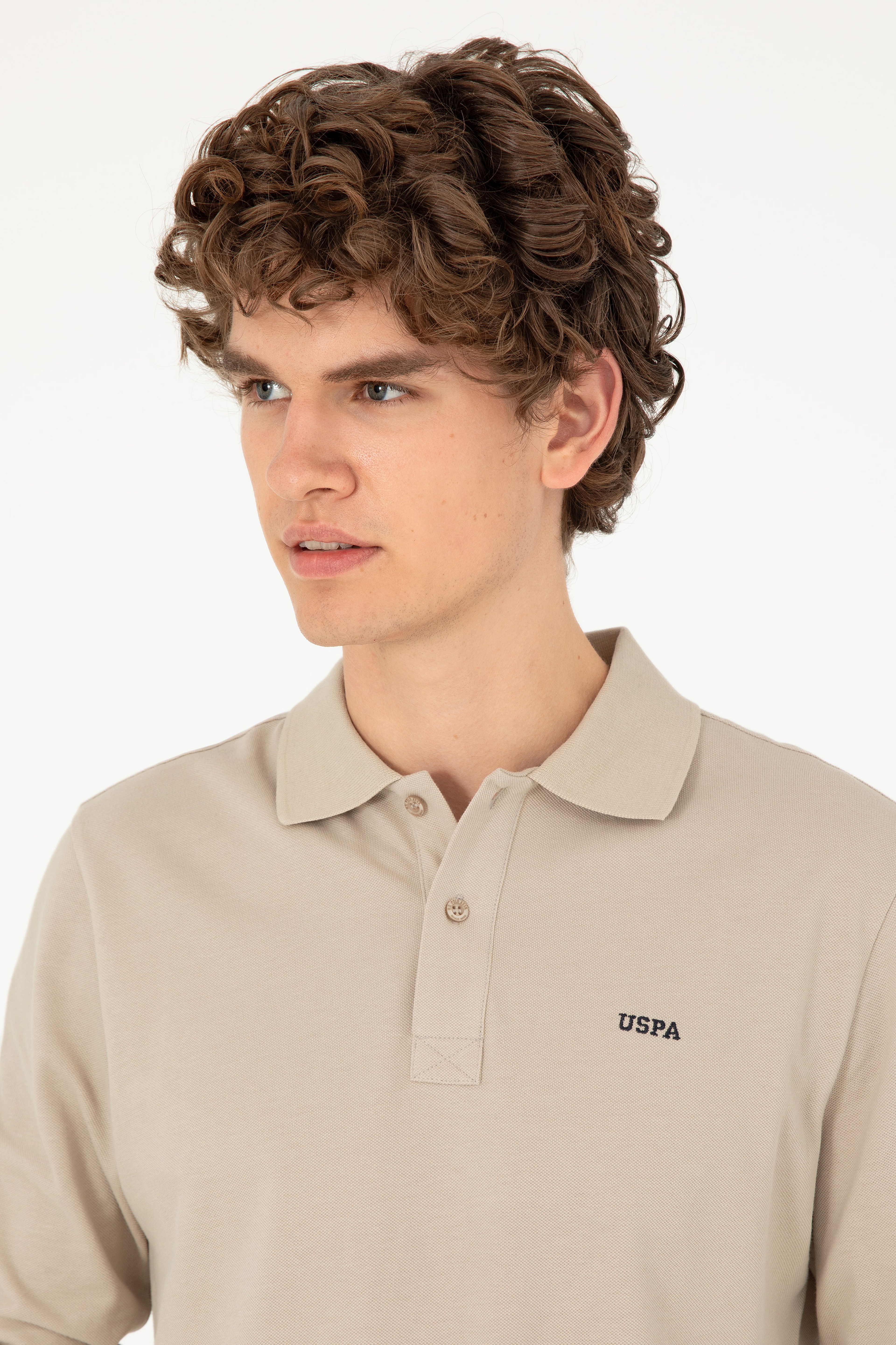 Erkek Taş Basic Sweatshirt