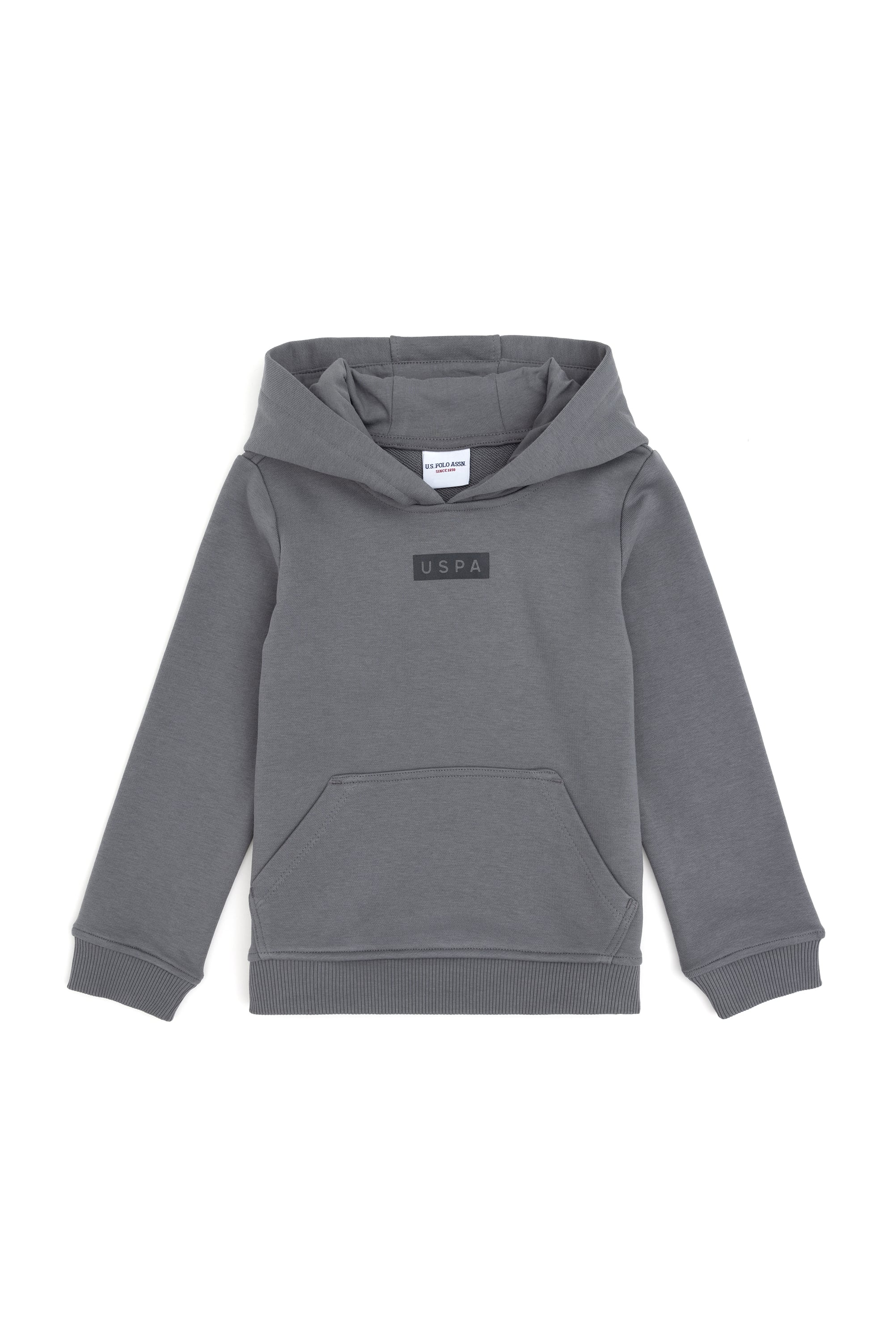Erkek Çocuk Gri Kapüşonlu Sweatshirt