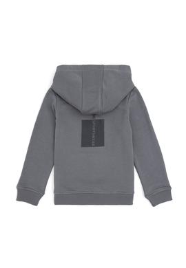 Erkek Çocuk Gri Kapüşonlu Sweatshirt - 50293515006