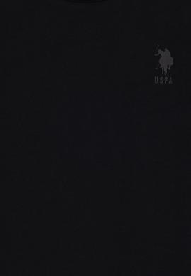 Erkek Çocuk Siyah Basic Bisiklet Yaka Tişört - 50295959019