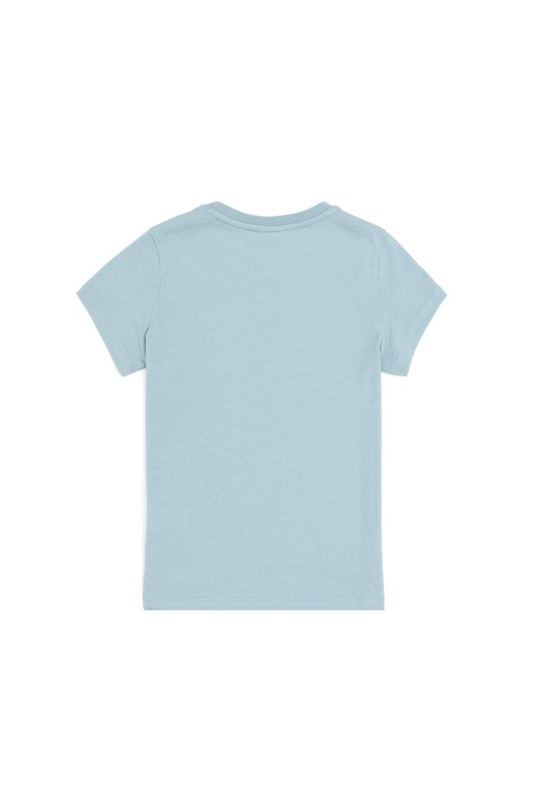 Erkek Çocuk Su Yeşili Basic Bisiklet Yaka Tişört - 50295959046