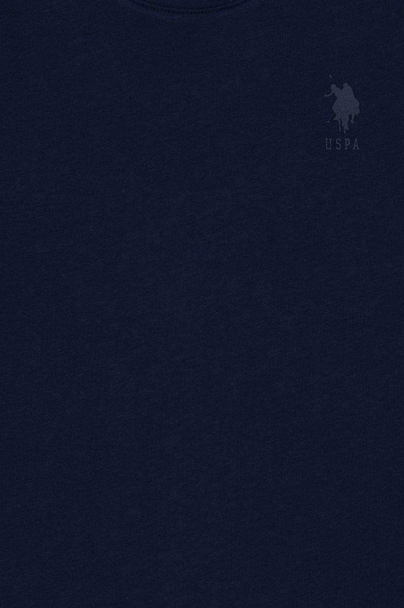 Erkek Çocuk Lacivert Basic Bisiklet Yaka Tişört