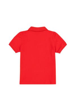 Erkek Çocuk Kırmızı Basic Polo Yaka Tişört - 50284814001