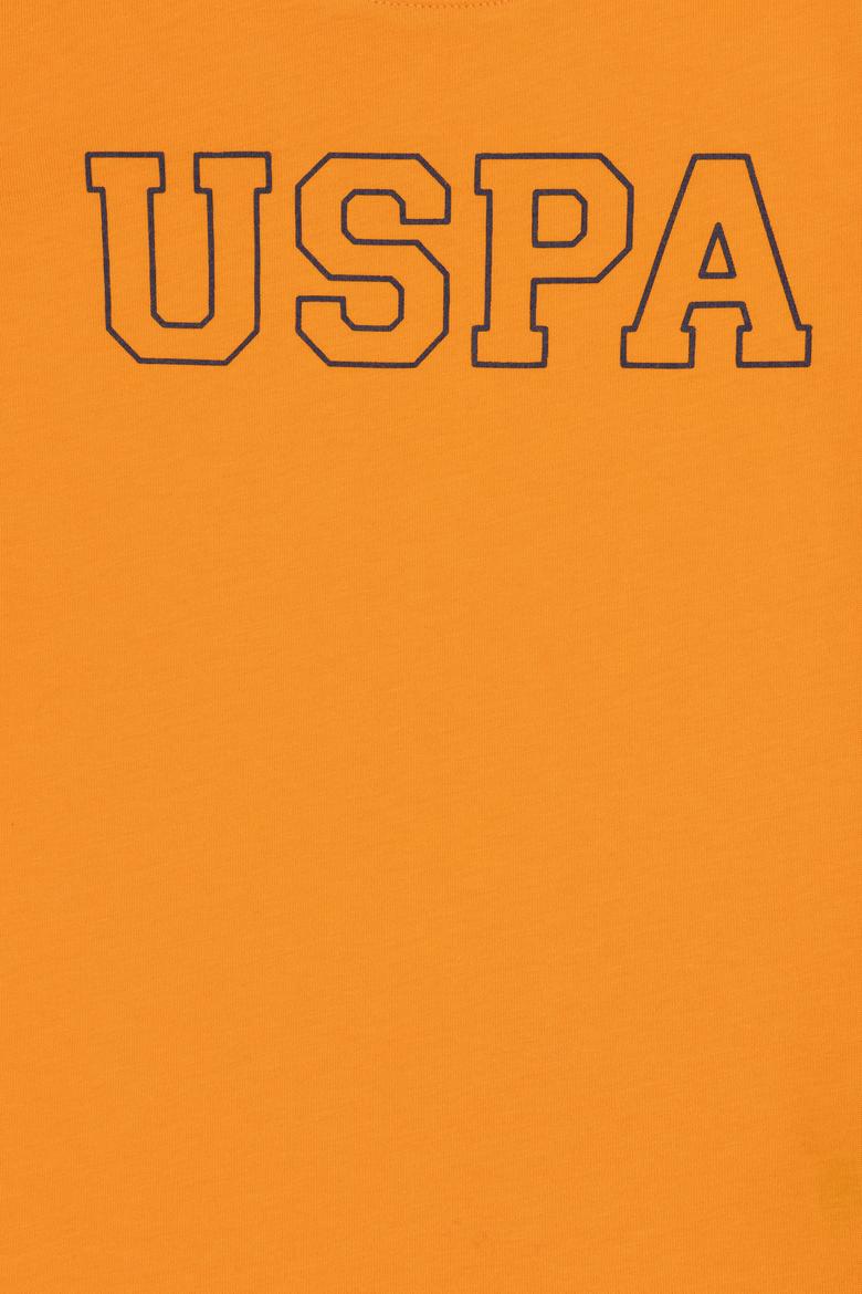 Erkek Çocuk Turuncu Basic Bisiklet Yaka Tişört - 50284818133