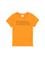 Erkek Çocuk Turuncu Basic Bisiklet Yaka Tişört