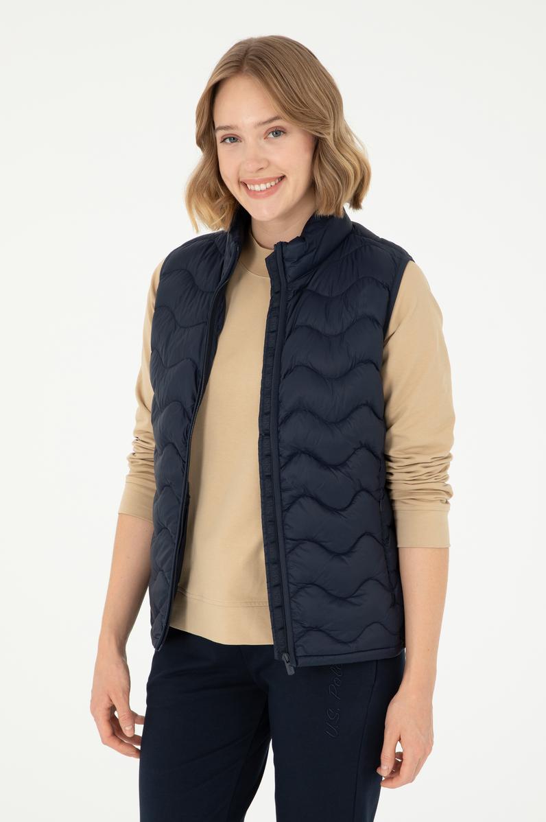 Kadın Lacivert Yelek