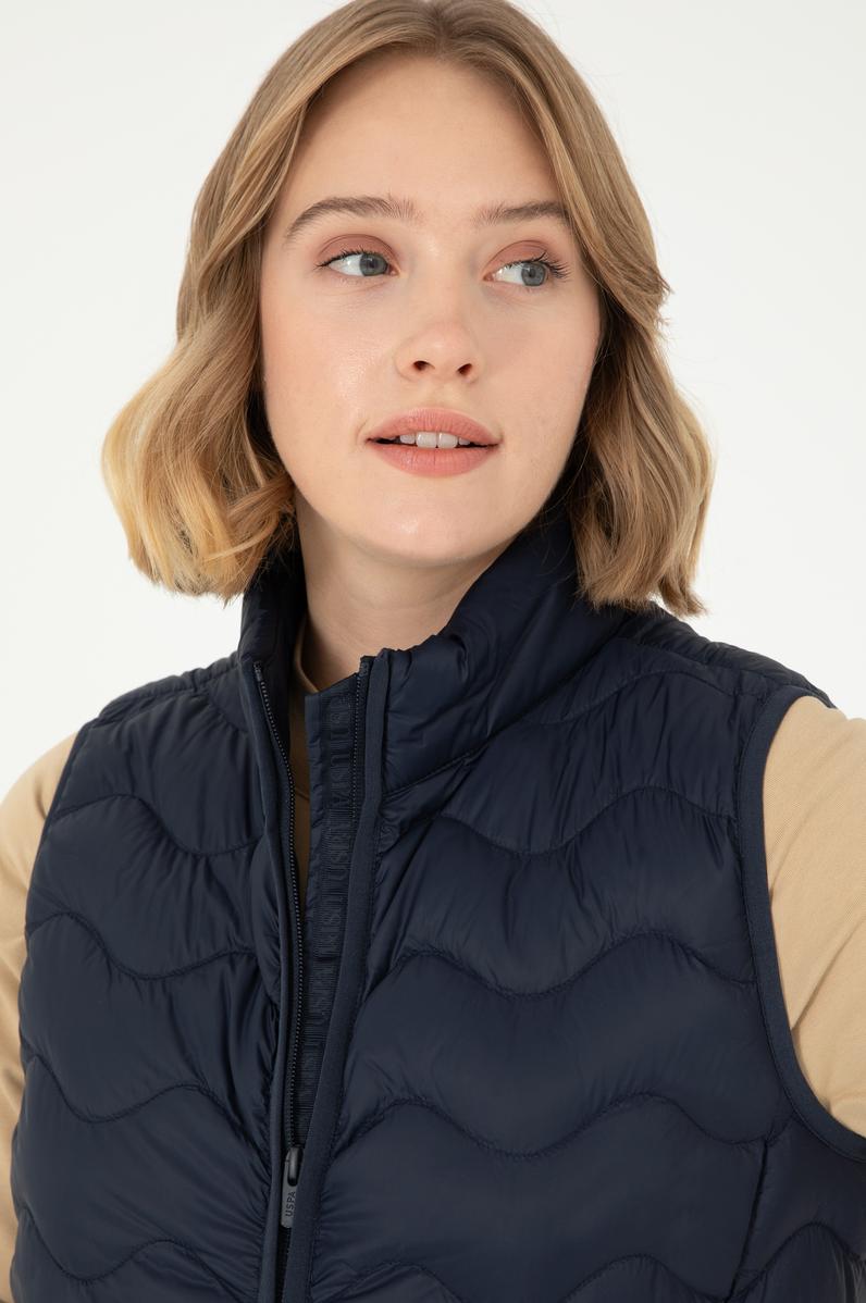 Kadın Lacivert Yelek