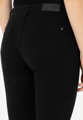 Kadın Siyah Kanvas Pantolon - 50290499014