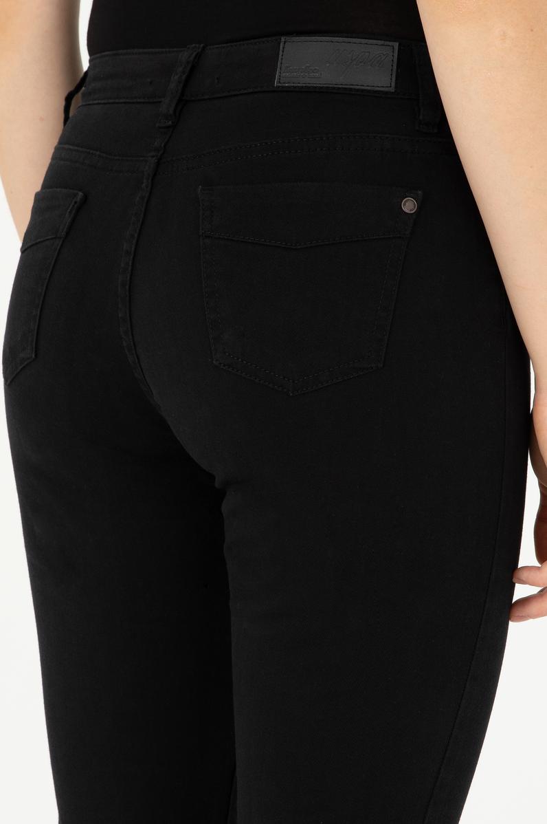 Kadın Siyah Kanvas Pantolon