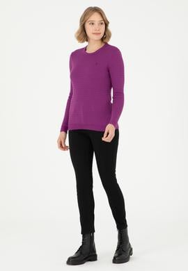 Kadın Siyah Kanvas Pantolon - 50290499014