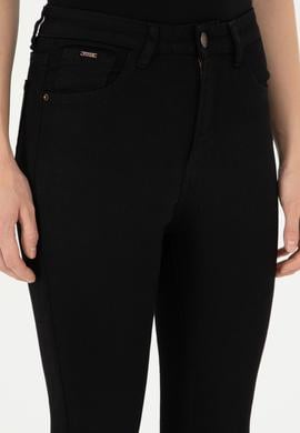 Kadın Siyah Skinny High Waist Fit Jean Pantolon - 50295986004