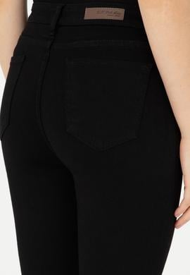 Kadın Siyah Skinny High Waist Fit Jean Pantolon - 50295986004