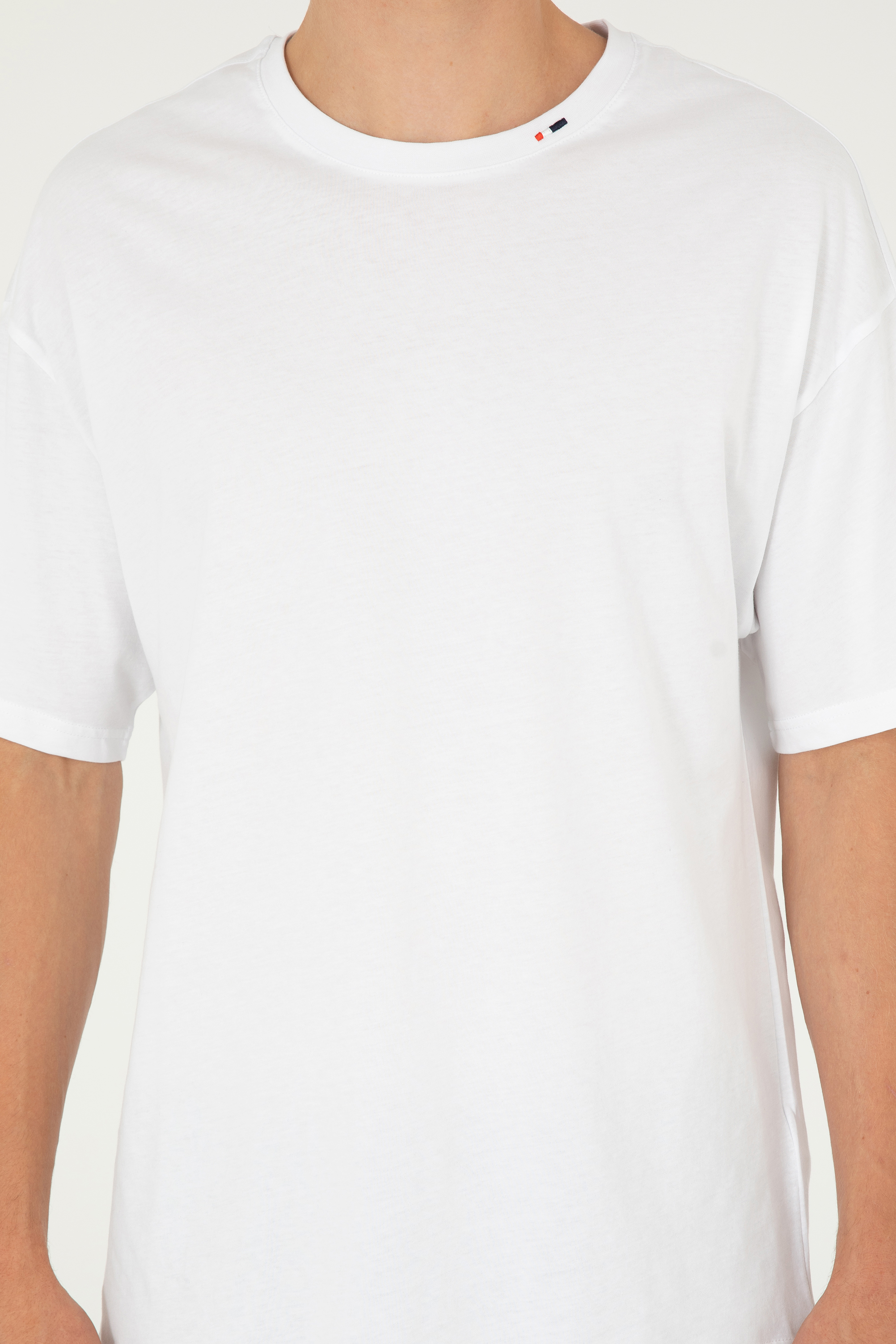 تی شرت یقه گرد آستین کوتاه Oversize یقه گرد مردانه یو اس پولو | U.S. Polo Assn. - تصویر 6