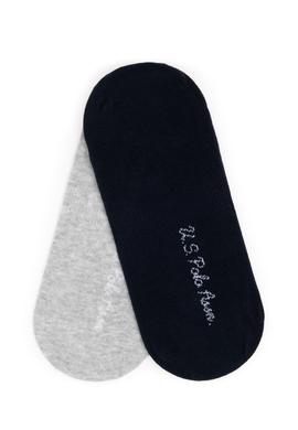 Kadın Gri Melanj Çorap - 50286351008