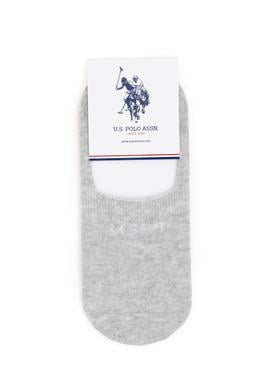 Kadın Gri Melanj Çorap - 50286351008