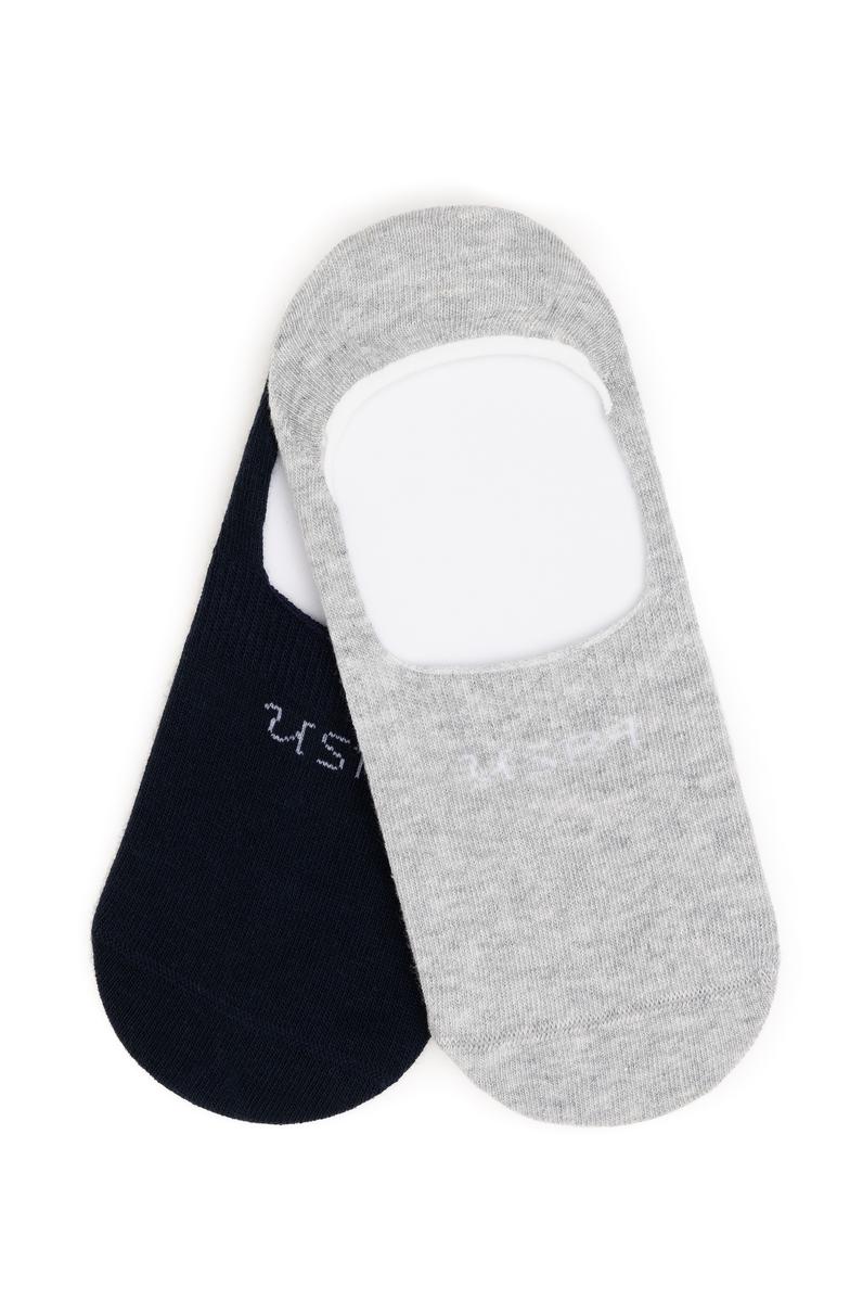 Kadın Gri Melanj Çorap