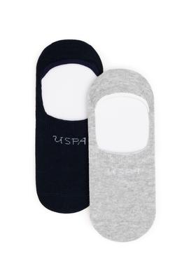 Kadın Gri Melanj Çorap - 50286351008