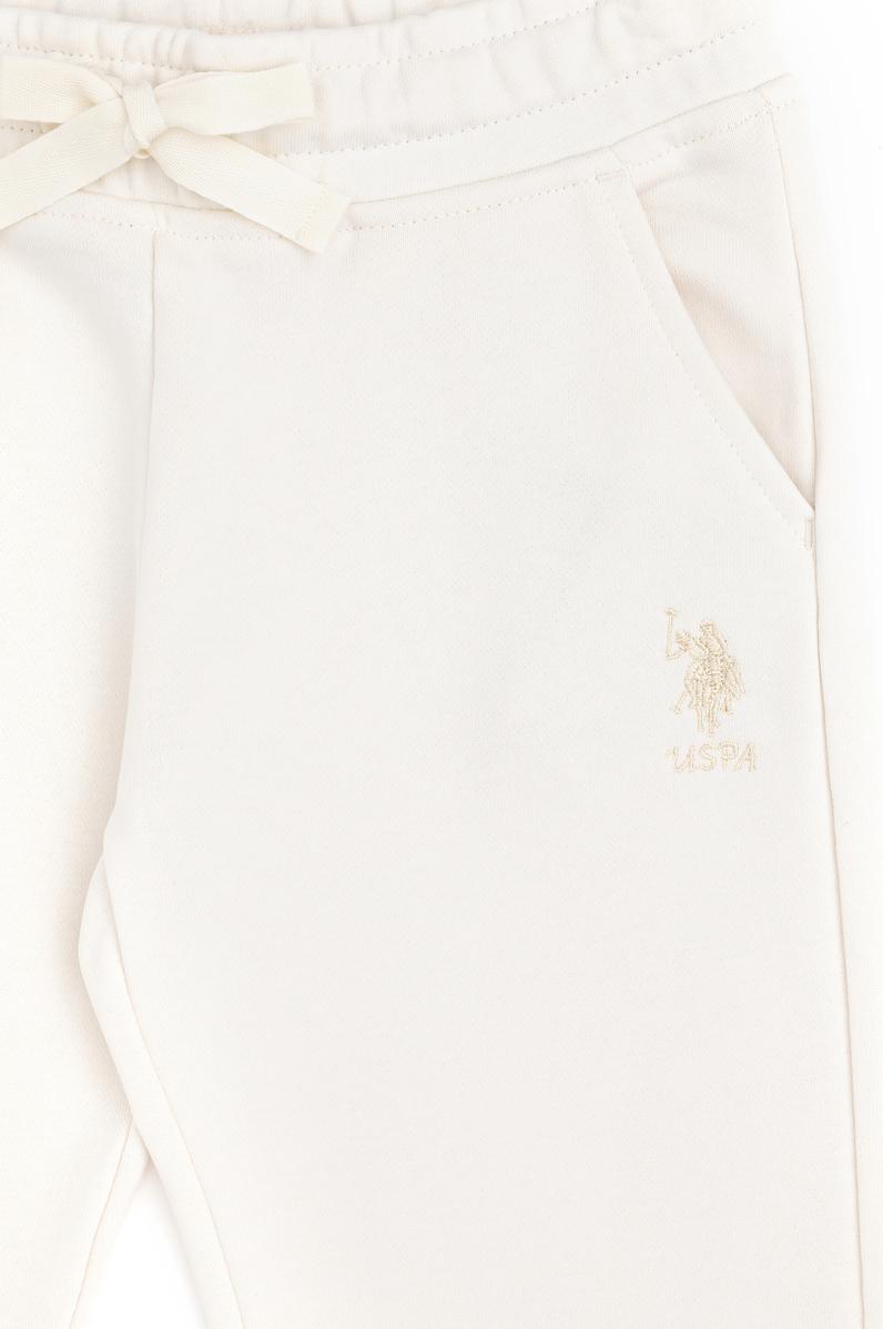 Kız Çocuk Krem Eşofman Altı