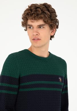 Erkek Lacivert Kazak - 50292849010