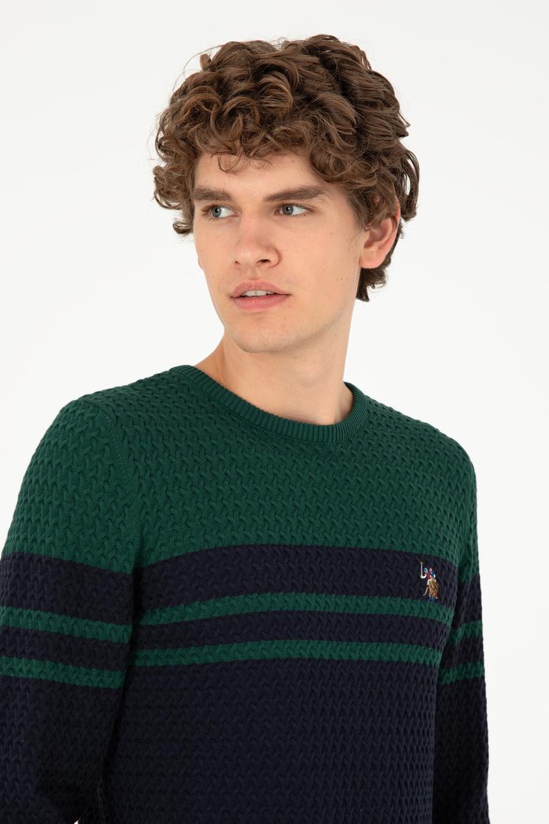 Erkek Lacivert Kazak