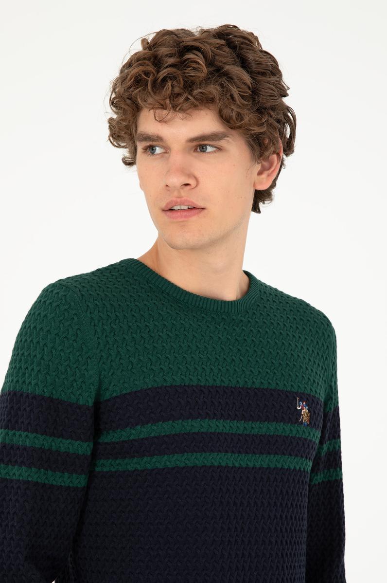 Erkek Lacivert Kazak