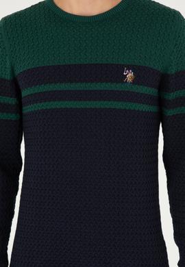 Erkek Lacivert Kazak - 50292849010