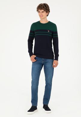 Erkek Lacivert Kazak - 50292849010