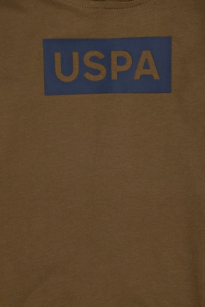 Erkek Çocuk Haki Kapüşonlu Sweatshirt