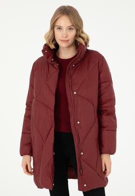 Kadın Bordo Kaban - 50289560022
