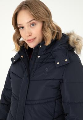 Kadın Lacivert Kaban - 50289558001