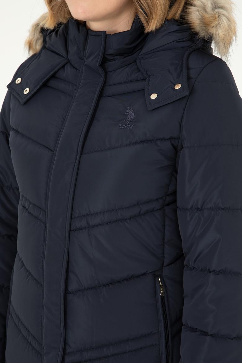 Kadın Lacivert Kaban - 50289558001