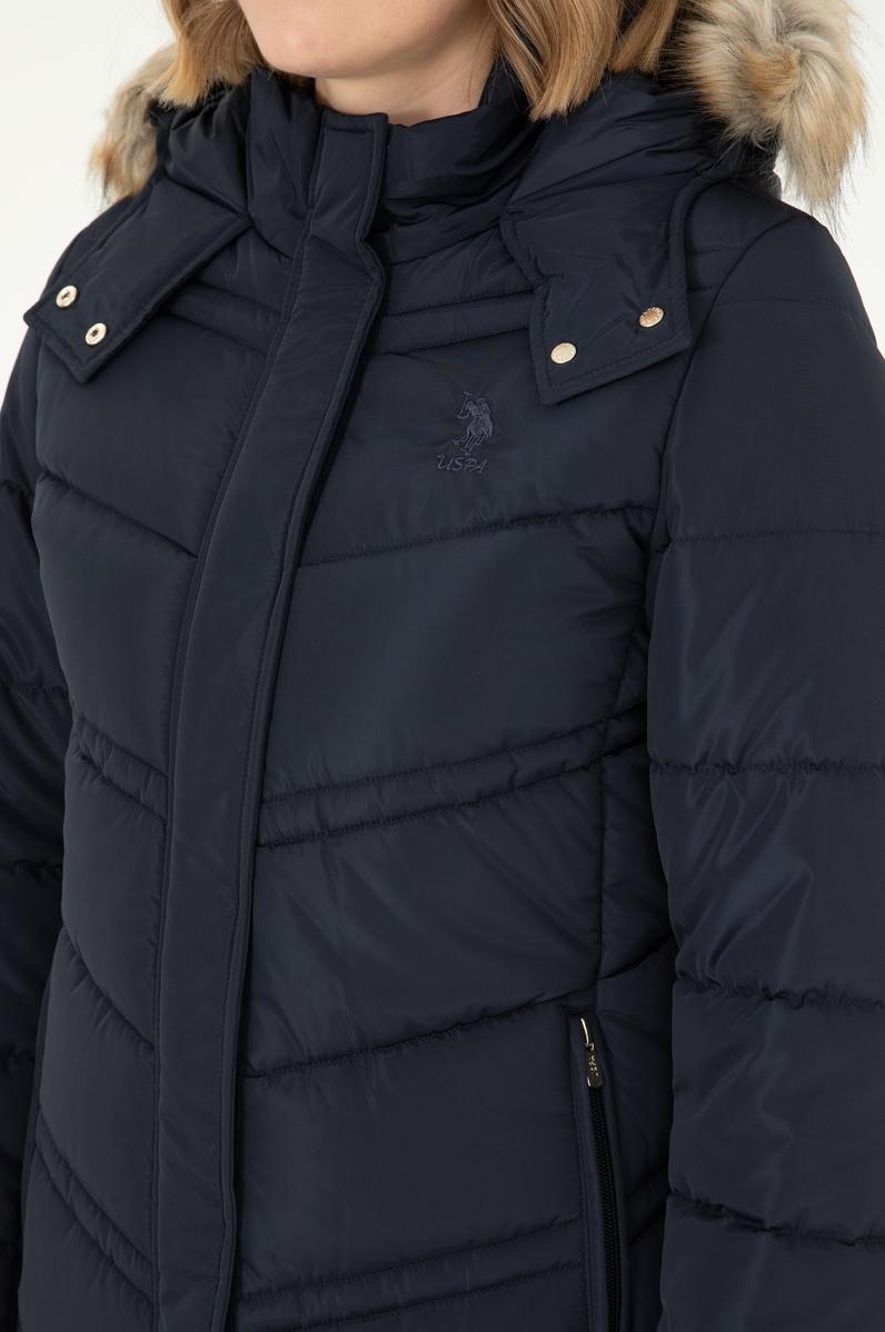 Kadın Lacivert Kaban