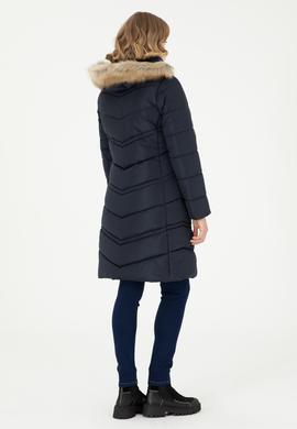 Kadın Lacivert Kaban - 50289558001