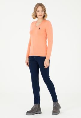 Kadın Eflatun Jean Pantolon - 50296013003