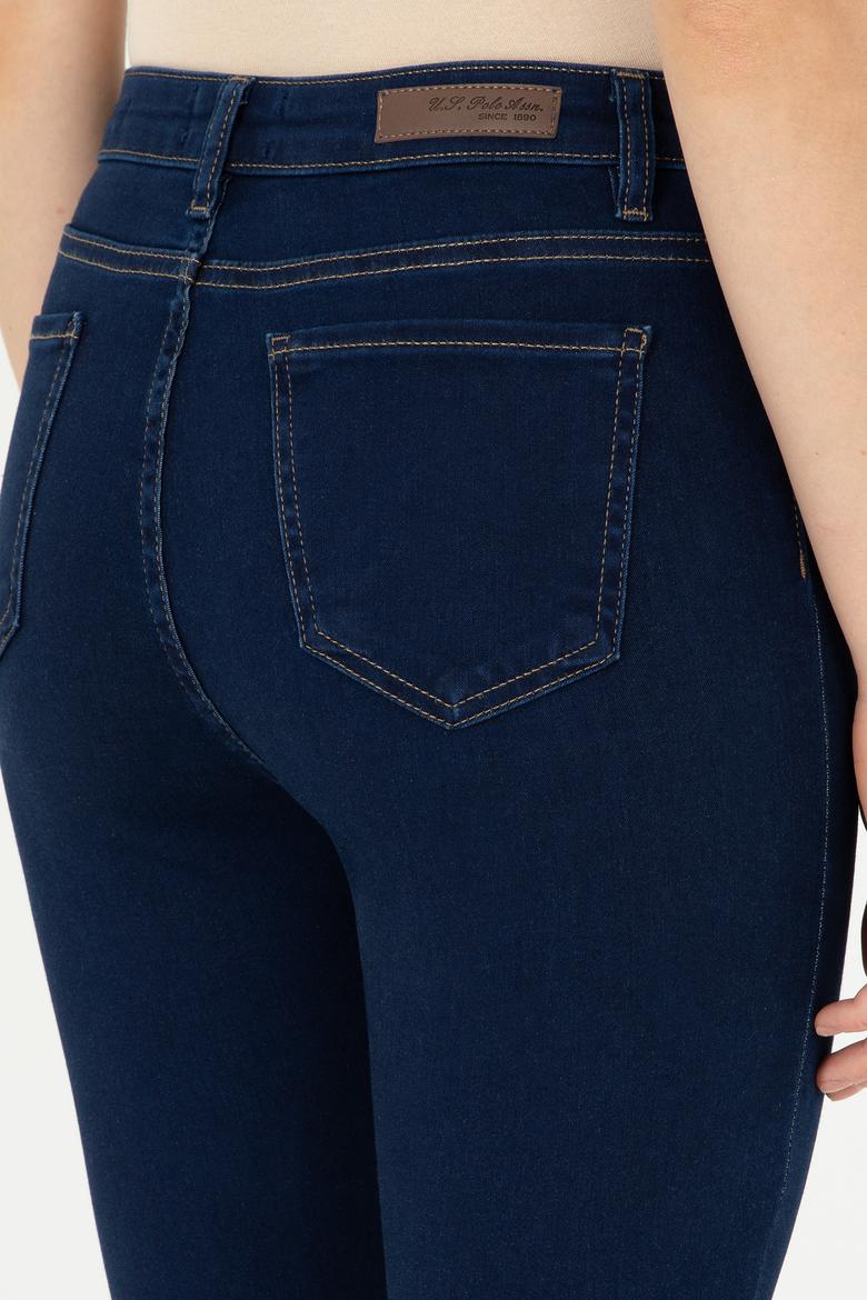 Kadın Eflatun Jean Pantolon - 50296013003