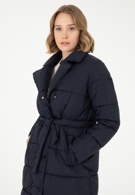 Kadın Lacivert Kaban - 50289556031