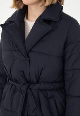 Kadın Lacivert Kaban - 50289556031