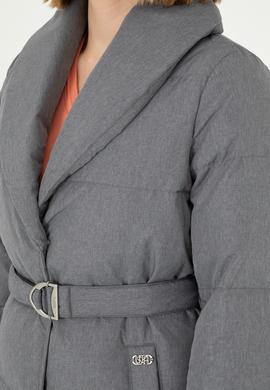Kadın Gri Kaban - 50289557030