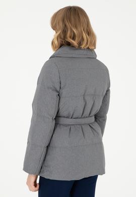 Kadın Gri Kaban - 50289557030