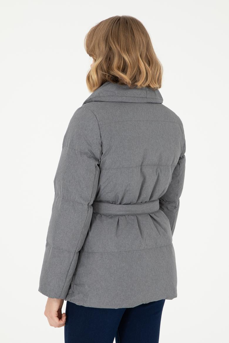 Kadın Gri Kaban - 50289557030