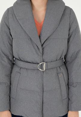 Kadın Gri Kaban - 50289557030
