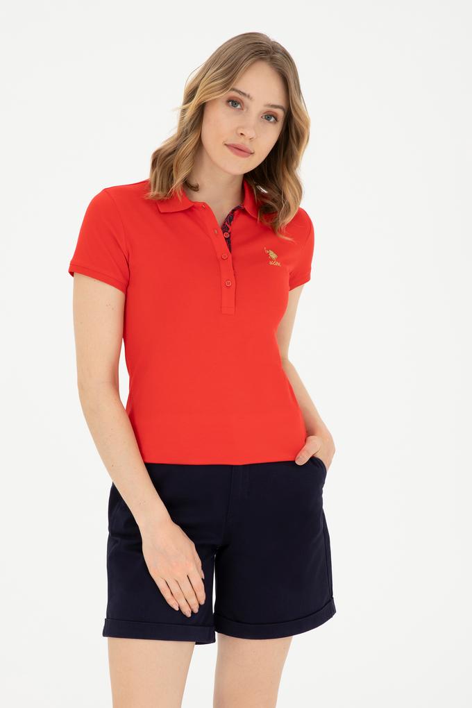 Kadın Kırmızı Basic Tişört