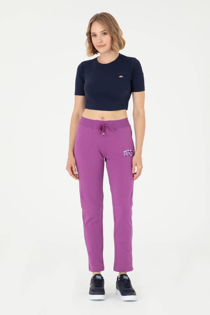 Kadın Mor Eşofman Altı