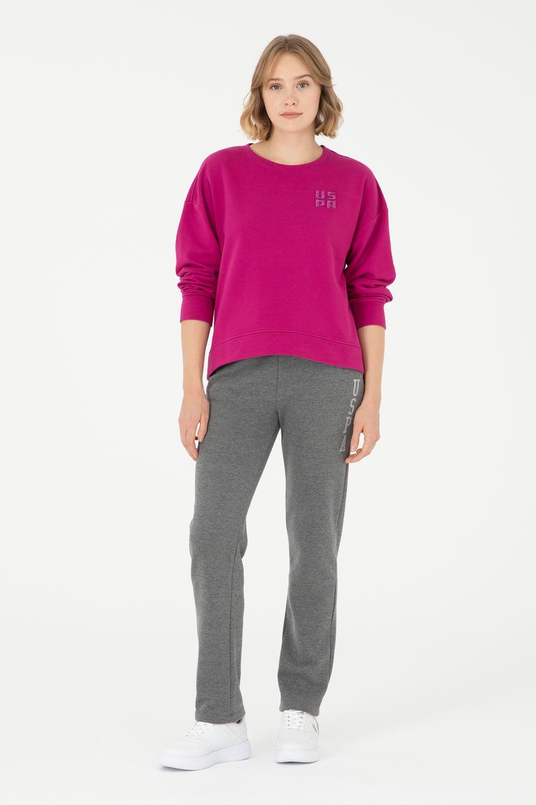 Kadın Antrasit Melanj Eşofman Altı