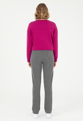 Kadın Antrasit Melanj Eşofman Altı - 50289538060